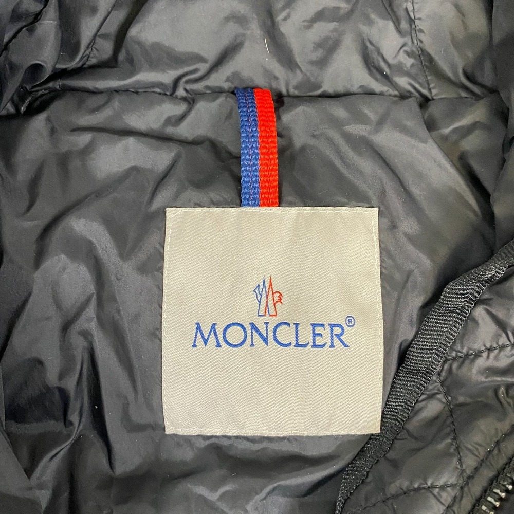 Moncler Avoce Down Jacket Womens 3 Black Puffer Longue Saison Hooded Padded - Picture 8 of 16